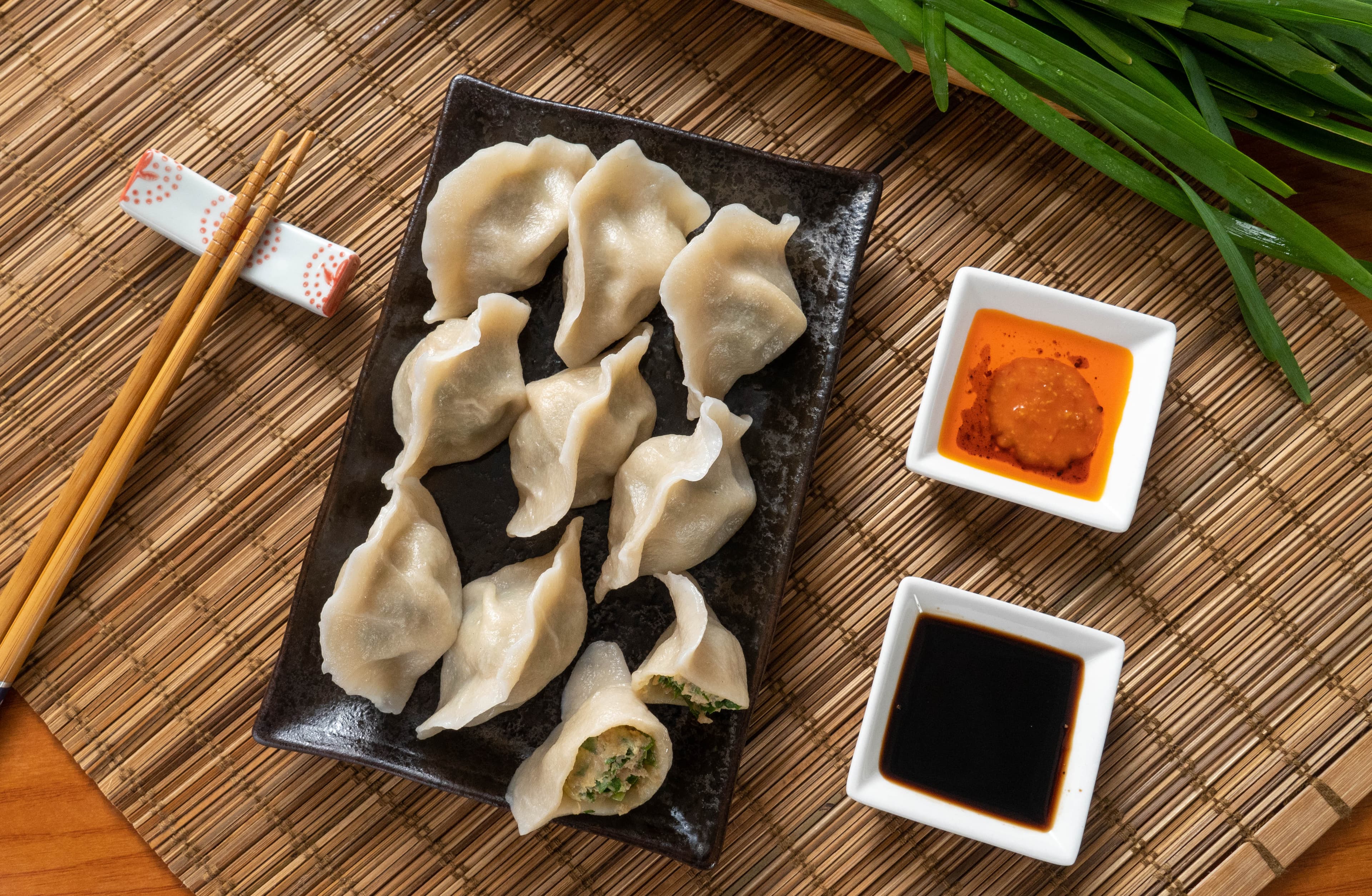 Chicken & Corn Dumpling - Delicate chicken dumplings infused with the sweetness of corn, creating a harmon | Dumpling