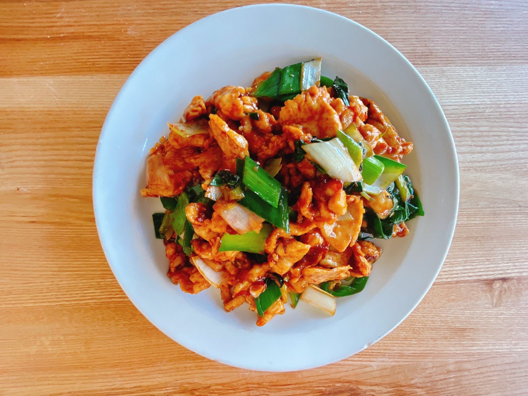 Epic Chicken - Tender chicken breast stir fried with a combination of jalapeño, leek, basil, an | Meat